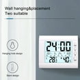 thumbnail image 5 of Skegnu Loud Alarm Clock Indoor Electronic Temperature Hygrometer Luminous Large Screen Digital Display Desktop Small Alarm Clock Household Temperature Hygrometer Alarm Clocks for bedrooms, 5 of 6