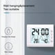 thumbnail image 5 of Pisexur Electrónica para Hombres, Higrómetro Electrónico de Temperatura para Interiores, Pantalla Grande Luminosa Digital, Reloj Despertador Pequeño de Escritorio, Higrómetro de Temperatura para el H, 5 of 6