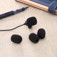 thumbnail image 2 of Parabrisas con micrófono, paquete de 5 unidades, tamaño pequeño, para solapa y auriculares, 2 of 5