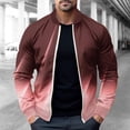 thumbnail image 1 of LOVZFMLL Jackets for Men Pullover Sweater Stand Collar Elastic Solid Color Half Sweater For Men Stand-up Collar Sweater, 1 of 4