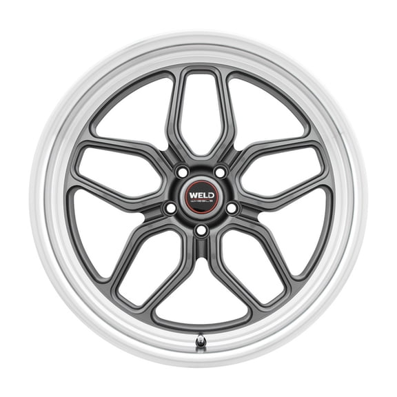 20x9 WELD Performance S108 Laguna Matte Gunmetal Milled Wheel 5x115 (20mm)