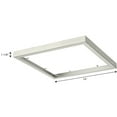 thumbnail image 5 of Progress Lighting - Edgelit Square Trim Ring - Close-to-Ceiling - Everlume -, 5 of 5