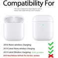 thumbnail image 2 of IBAOLEA Cover Compatible with AirPods Case, Soft Silicone Protective Covers Skin (Front LED Visible) Designed for Airpod 2/ AirPod 1 Cases with Keychain Accessories, Women Girls Men Boys, Lilac Cyan, 2 of 6