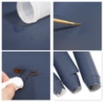 thumbnail image 2 of Alfombrilla de escritorio antideslizante Unique Bargains, alfombrilla de ratón impermeable, tapete de escritorio para trabajo de oficina y decoración del hogar, azul marino 47.24"x15.75", 2 of 6