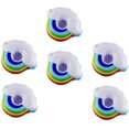 thumbnail image 1 of CPDD 6pcs Inflatable Drink Holders Floats Cup Holders Inflatable Cup Coasters Holders for Summer Pool Party, 1 of 9