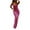 Hot Pink, variant on ibuvkizy Summer Dresses for Women Plus Size,Women's New Velvet Printed Hanging Strap Open Back Lace Dress Long Dress Round Neck Dress,Holiday Party Beach Dress,Gifts for Women