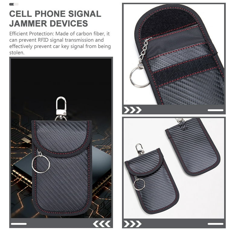 Faraday Bag Cell Phone Signal Jammer Device Signal-shield Pouch Phone  Privacy Bag 