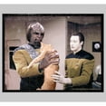 thumbnail image 2 of Men's Star Trek: The Next Generation Worf and Data What Do We Do With This Cat  Sweatshirt Athletic Heather Large, 2 of 4