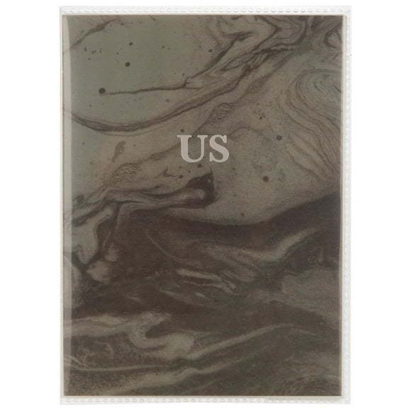 Pinnacle Frames and Accents Soft Brag "Us" Marble Photo Album