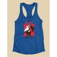 thumbnail image 3 of We Hoped Racerback Tank Women -Smartprints Designs, Female Large, 3 of 4