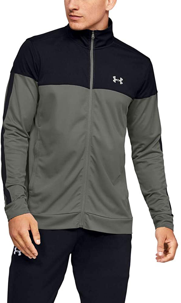 Under Armour Mens Sport Style Pique Stretch Quick Dry Wicking Fleece Jacket 