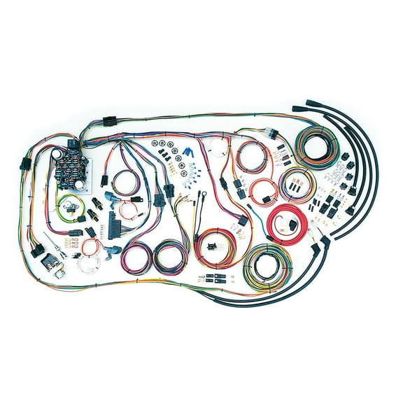 American Autowire 500481 1955-59 Chevy Pick-up Wiring Harness