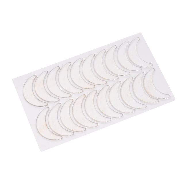 Graflsoa 20 Pcs de Patchs Anti-Rides en Silicone avec Flocons Dorés, Réutilisables et Confortables pour Tous Types de Peau, Utilisation de Nuit, Modèle 3#