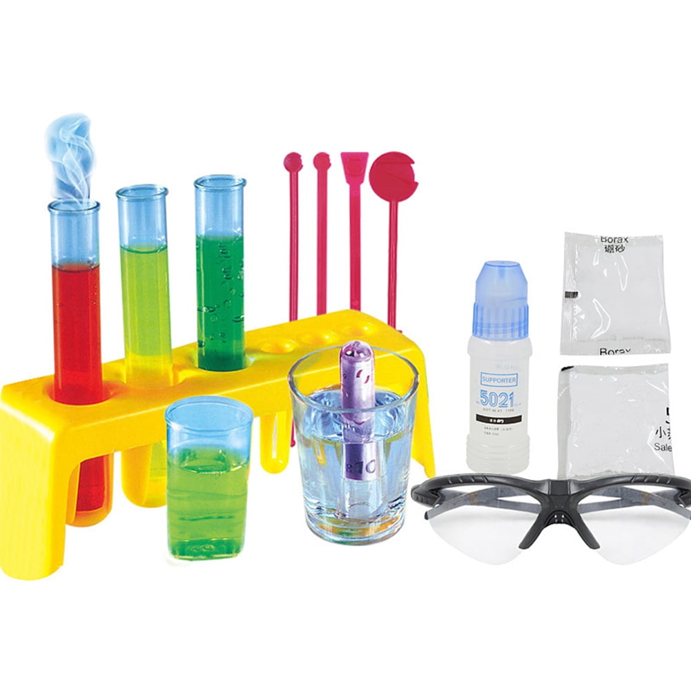 Cheers Kids Science Experiment Kit Goggles DIY Chemistry Lab Teaching