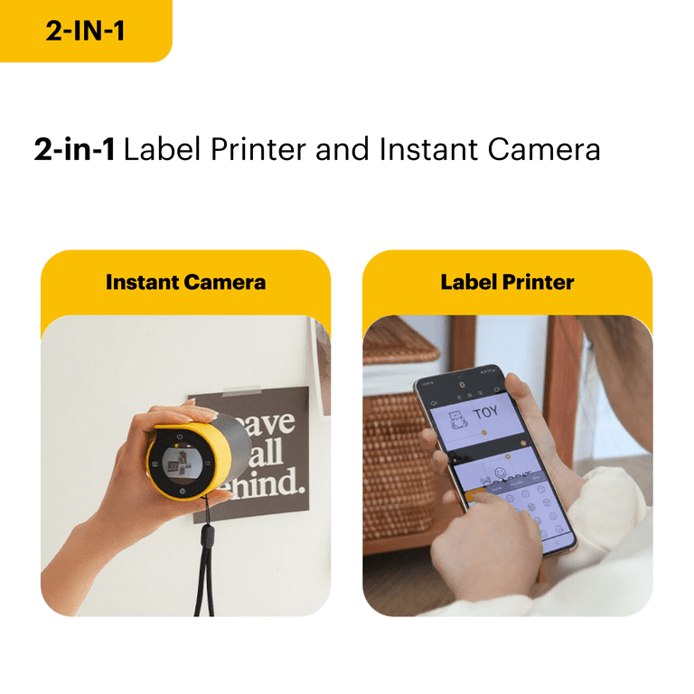 Kodak Memo Shot ERA Kids instant digital camera and photo label