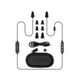 Plugfones Libèrent 2.0 Bluetooth Sans Fil Écouteurs Intra-Auriculaires- Casque de Réduction du Bruit avec Isolation du Bruit Micro et Contrôles (Bleu & Jaune) – image 4 sur 5