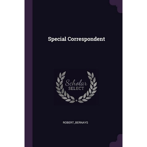Special Correspondent (Paperback)