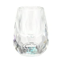 Uxcell Shot Glasses 0.5oz Polystyrene Shot Glasses with Turquoise Shot Glasses Bulk for Cocktail Round Shot Glasses Spirits Liquors