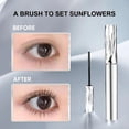 thumbnail image 3 of Feledorashia Waterproof Fibre Mascara, Steel Pipe Eyelash Primer, Tubular Eyelash Primer, Long-Lasting Smudgeproof Metal Wand 𝐌ascara (Black), 3 of 7
