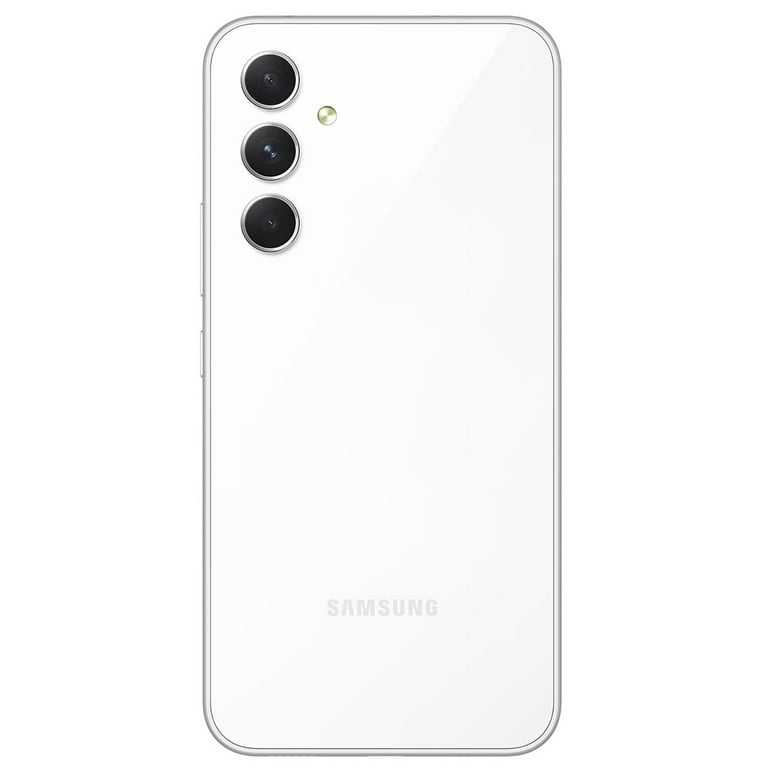 Samsung Galaxy A54 5G White 256GB 6GB RAM Gsm Unlocked Phone Exynos 1380  50MP DISPLAY 6.4 inches, PROCESSOR Exynos 1380 FRONT CAMERA 32MP REAR  CAMERA 50MP+12MP+5MP RAM 6GB STORAGE 256GB BATTERY CAPACITY