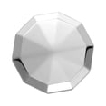 thumbnail image 2 of Utopia Alley 25pcs Hanover Cabinet Ring Pull Knob - Decorative Cabinet Drop Pull Knobs for Cabinets and Drawers - Vintage Cabinet Hardware with Hand Finished Polished Chrome - Pull Knobs 1.2", 2 of 9