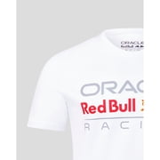 Red Bull Racing F1 Large Front Logo T-Shirt - Flame Scarlet/Grey/Night Sky/White