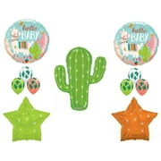 Cactus Fiesta Baby Shower balloons Decoration Supplies Southwest Cacti
