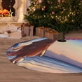 thumbnail image 6 of Lsque Bluey Print Christmas Tree Skirt, Tree Skirt with Ties or Velcro, Perfect for Holiday Decorations, Halloween, and New Year-30", 6 of 7
