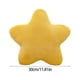 thumbnail image 2 of Almohada en forma de estrella | Cojín de felpa súper suave | Forro polar de color crema | Acento de corazón | Cojín decorativo acogedor para dormitorio o sala de estar | 30cm 40cm 50cm 60cm, 2 of 2