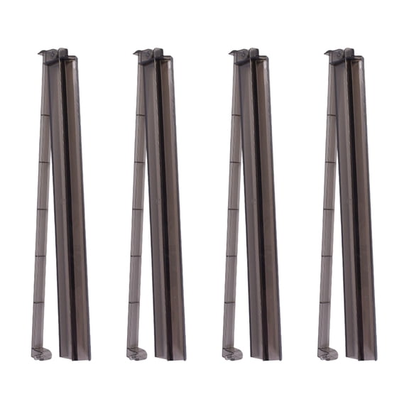 Professional Mahjong Accessories Set Of 4 Clear Acrylic Mahjong Racks With Pusher Perfect For Family Parties Practice
