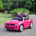 Kid Motorz 12 V Chevrolet Pink Camaro Battery Powered RideOn Toy