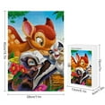 thumbnail image 2 of Bambi Wooden Puzzle for Adults, Challenging Jigsaw Puzzle with Storage Box, 300/500/1000 Pieces Difficult Puzzle for Relaxation And Wall Décor, 2 of 8