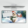 thumbnail image 4 of Hello Winter Ragdoll Frosty Morning Walk Welcome Snowy Christmas Desk Mat Full Keyboard Mouse Pad Cat Lover Kitten Owner Gifts Idea Large Mousepad - 02018, 4 of 5
