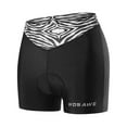 thumbnail image 1 of Pantalones cortos de ciclismo Sunnimix con Almohadilla de Gel Grueso 3D para mujer transpirable Blanco XL, 1 of 8