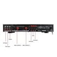 thumbnail image 5 of 2000W 5CH Bluetooth Stereo AV Power Surround Bass Car Audio Subwoofer Speakers LED Digital Amplifier For Karaoke Cinema ,Small Footprint, 5 of 7