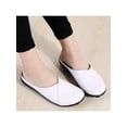 thumbnail image 6 of SIMANLAN Womens Loafer Mules Leather Casual Flats Summer Slip On Moccasins, 6 of 8