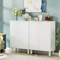 thumbnail image 6 of Tribesigns Shoe Cabinet,5-Tier White Shoe Organizer with Doors and Shelves,Shoe Rack foe Narrow Closet, Hallway, Living Room, 6 of 8