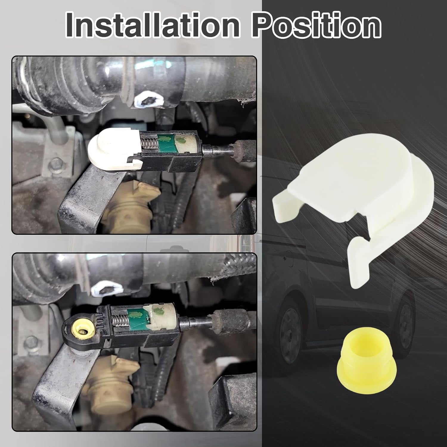 Gear Shifter Cable End Connector Bushing Fix Automatic - View #14