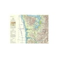 thumbnail image 3 of Topographical Map - Columbia River Idaho Oregon Washington Sheet - USGS 1962 - 23 x 30.85 - Vintage Wall Art, 3 of 5
