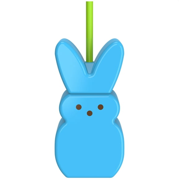 Zak Designs 14oz Peeps Durable Plastic Sculpted Tumbler - Blue