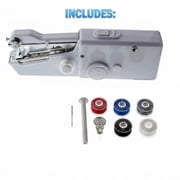Portable Hand Held Sewing Machine - Stitch Sew For Quick Handy Household Cordless - Handheld Electric Sewing Machine