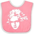thumbnail image 3 of Inktastic Beethoven Classical Music Composer Boys or Girls Baby Bib, 3 of 4
