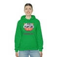 thumbnail image 6 of Unisex Heavy Blend™ Hooded Sweatshirt ROBOCAT is A robot resembling a cat, 6 of 9