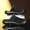 Black, variant on Plus Size Men's Handmade Toe Post Slides, Breathable Non-Slip Summer Sandals with Spliced Upper, Lightweight Comfort Beach Outdoor Casual Two-Wear Slippers