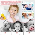 thumbnail image 4 of Cepillo de dientes en forma de U para niños,Cepillo de dientes de entrenamiento para bebés,Cepillo de dientes para bebés y niños pequeños con cabezal de cepillo en forma de U Cabezal de cepillo de si, 4 of 5