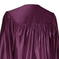 thumbnail image 5 of Endea Graduation Shiny Maroon Graduation Gown  Cap, 5 of 9