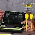 thumbnail image 2 of Casemaster Plazma Pro Dart Case Black with Yellow Zipper and Phone Pocket, 2 of 10