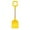Yellow, variant on 1PC Boy and Girl 's Snow Shovel Boy and Girl 's Beach Shovel with Wooden Handle