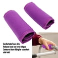 thumbnail image 4 of Andador 2 Uds. Fundas Acolchadas Para Agarre De Mano, Cojines Acolchados De Espuma Antideslizantes Para De Andador, Color Morado, 4 of 7