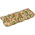 thumbnail image 2 of Pillow Perfect Extérieur Botanique Lueur Tigre Bande Osier Causeuse Coussin, 2 of 6